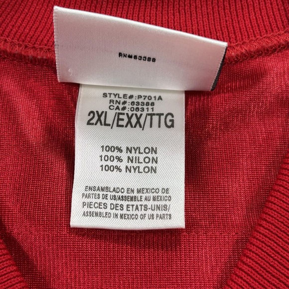 VINTAGE Kansas City Chiefs Elvis Grbac 18 Jersey Mens 2XL Red NFL Football Puma - Picture 11 of 15